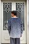 Color-Shift Knitwear Cardigan Navy Blue - 2
