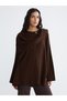 Esvab • Modern & Distinctive Scarf Detailed Loose Fit Women's Knitwear Sweater