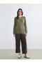 Zero Roba Collar Women's Knitwear Sweater for Style Seekers from Uzg Store - 2