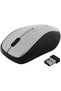 Optical mouse, wireless, cordless, AM-97C Silver