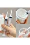 1set/4pcs liquid sample dispensing plastic syringe; 12ml dispenser for skin care lotion/lotion wi... - 2