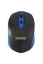Mouse optic SPMO-WS01-BKBL, USB Wireless, Black-Blue - 3