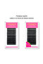 MIX8-15mm 0.07mm D TDANCE U Shape YY Eyelash Extension Premium PBT C D 8-15mm Mix Natural Soft DIY - 2