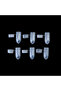 100Pcs Portable Empty Capsules Case Flip Lid Transparent Capsule Storage Containers Pill Box Suit... - 5