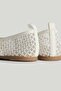 Silver Sparkle Ballerina Shoes - 8