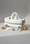 Bow Gray Ribbon Baby Carrying Bag - 4