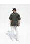 Men's Oversize Single Jersey Combed 100% Cotton Fabric Crew Neck T-Shirt - 5