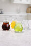 Set of 4 200 ml Borosilicate Glass Almila Cups Heat Resistant Transparent Kw-724 - 2