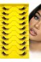 10mm 10 Pairs Elegant Faux False Eyelashes, Wispy Cat Eye Design for Natural Fluffiness - Perfect fo - 7