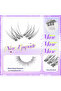 MIX Self-Adhesive Eyelashes, DIY 10-12 Mm, 120 Pieces Fluffy D Curl Soft Natural Eyelashes with Twee - 4