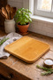 طقم زجاجي مكون من 9 قطع لوجبة الإفطار وحاوية تخزين - غطاء من الخيزران محكم الإغلاق ومضاد للتسرب - 2
