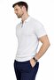 Men's T-Shirt with Polo Collar and Zipper - 3