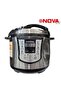 6L Electric Pressure Cooker with 1000W High Performance Heating, Digital Control Panel, Multi F - 2
