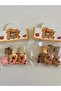 Kapibara(Capybara) 3-Piece Buckle Set with Girl and Baby Figures - 2