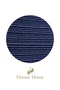 Linen Textured Parliament Blue Throw Pillow Cover - 5