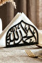 Bismillah Alhamdulillah Metal Napkin Holder - Islamic Home Tableware Decoration