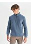 Regular Fit Petrol Men's Sweatshirt W2520532405 - 2