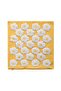 Yellow Floral Print Cushion Cover 45X45 cm (S6) - 6