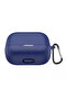 Ank3R Soundcore K20I Case with Strap Attachment Matte Silicone Navy Blue - 2