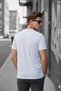 Moments of Printed Thin Striped Premium Jacquard Slim Fit Lycra Men's T-Shirt - 2