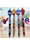 Super Heroes 0.7 Tip Versatil Pen Set Batman Spiderman Iron Captain America Themed 4Pcs - 2