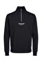 Jorvesterbro Sweat Quarter Zip Hn Noos Men's Sweat 12241777   Black - 3