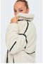 Onlparis Regular Fit Stripe Wide Collar Zip-Up Plush Jacket Jacket 15322440 - 2