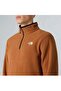سترة رياضية للرجال من M Glacier Fleece بنصف سحاب أمامي NF0A8D0QBOE1 - 2