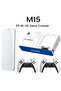 M15 Game Stick 4K Ultra HD Video Game Console - 2.4G Wireless Dual Controllers - 20,000+ Games