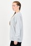 Women Sportswear Fit Long Sleeve Outdoor Sweatshirt, Grey - 2