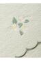 Green Floral Embroidered Face Towel Set of Cotton 50X80 cm (S6) - 4