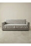 Non-Slip Base Thai Feather Sofa Bed, Armchair, Sofa Cover (Cream) (175X210Cm)