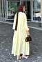 Balloon Sleeve Layered Summer Dress Yellow - 4