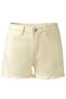 Women Raw Hem Denim - 5