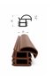 P 170 Steel Door Case Wick 6 Meters Brown - 2