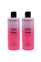 Stay Pink Shower Gel 400 ml - Daily Cleansing & Sweet-Fruity and Floral Scented 2 Pieces
