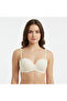 Women's Strapless Cream Color Bra Panty 2-Piece Set Bb2242 - 3