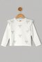 Girl Child 4-9 Years Old Stoned Thin Long Sleeve Body Ecru - 2
