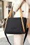 Women's Large 4-Compartment Casual Long-Strap Hand & Shoulder Bag (32x27 cm)