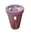 Lumina Vertical Food Storage Container (Transparent) - 1.8 Liter-Pink - 5