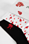 Special Heart Sock Set for Couples – Love-Themed Couple Socks - Lover Socks - 3