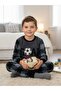 Boy's Goal Printed Fleece Pajama Set - 4