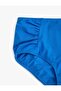 4510mm High Waist with Drape Effect Bottom-Sax Blue - 3