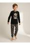Boy's Cotton Born to Ride Printed Pajama Set - 8