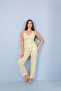 Lace Detailed Pegasus Strap Women's Pajama Set - 2