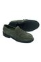 Men's Genuine Suede Leather Penny Loafer Shoes – Classic Casual Office Stylish Khaki Green - 3