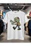 Play Wear Unisex Round Neck Printed T-Shirt Canavar V 1