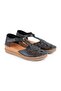 L069.702 Genuine Leather Floral T-Strap Comfortable Women's Sandals - 3