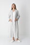 Women's Maternity Maternity Nightgown Dressing Set - 3