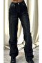 TREND SPECIAL STRAIGHT FIT WIDE-LEG BAGGY JEAN DENIM TROUSERS - 3